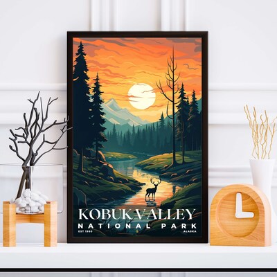 Kobuk Valley National Park Poster, Travel Art, Office Poster, Home Decor | S7 - image5